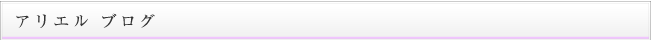 アリエル株式会社のブログ